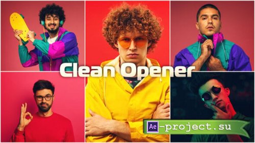 Videohive - Clean Slideshow - 61547512 - Project for After Effects