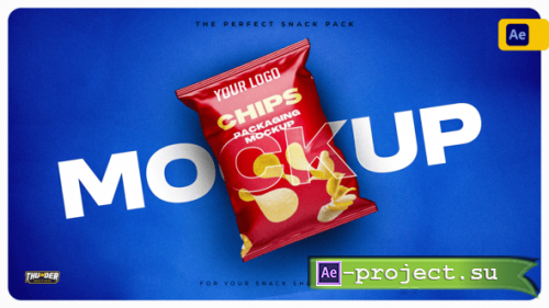Videohive - 3D Snack Packaging Mockup - 61551350 - Project for After Effects
