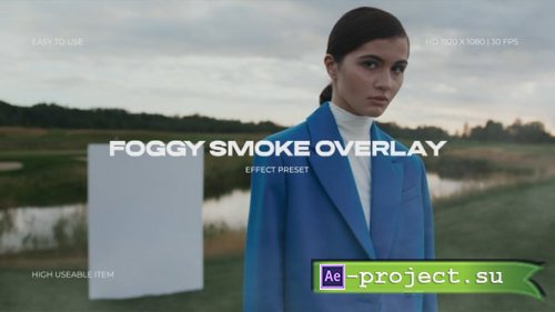 Videohive - Foggy Smoke Overlay Effect - 61537738 - Project for After Effects