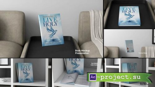 Videohive - Book Mockup - 61545689 - Project for After Effects
