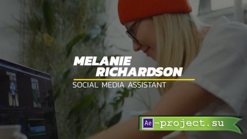 Videohive - Lower Thirds | AE - 61547894 - Project for After Effects