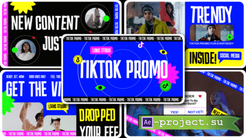 Videohive - TikTok Promo After Effect - 61552788 - Project for After Effects