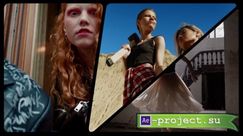 Videohive - Split Screens - 3 Frames - 61556601 - Project for After Effects