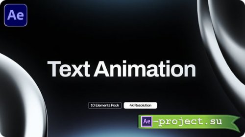 Videohive - Text Animation - 61556691 - Project for After Effects