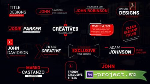 Videohive - Text Title Designs - 61540328 - Premiere Pro Templates