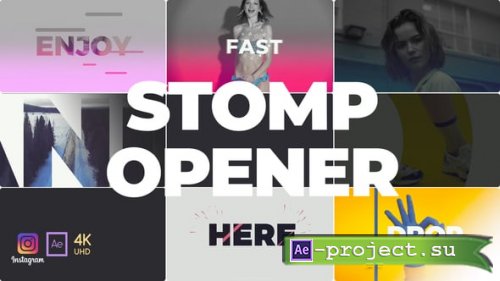 Videohive - Fast Slideshow Intro - 25041410 - Project for After Effects