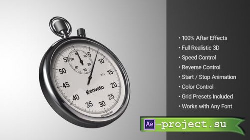 Videohive - Stopwatch - 60632031 - Project for After Effects