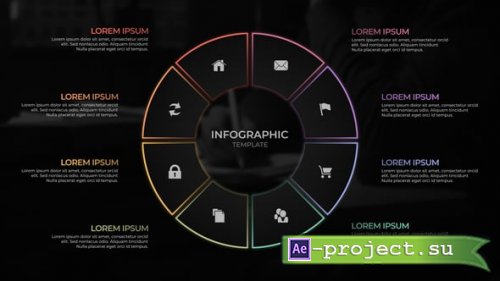 Videohive - Circle Infographic - 59191274 - Project for After Effects