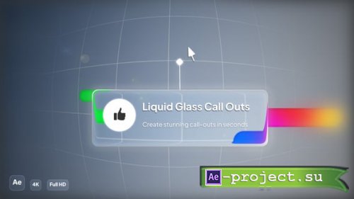 Videohive - Liquid Glass Call-Outs - 60470868 - Project for After Effects