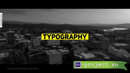 Videohive - Typography Box Titles - AE - 59700175 - Project for After Effects
