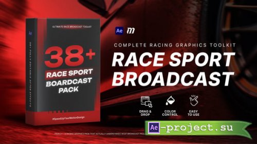 Videohive - Race Sport Broadcast Pack - 59061877 - Project for After Effects