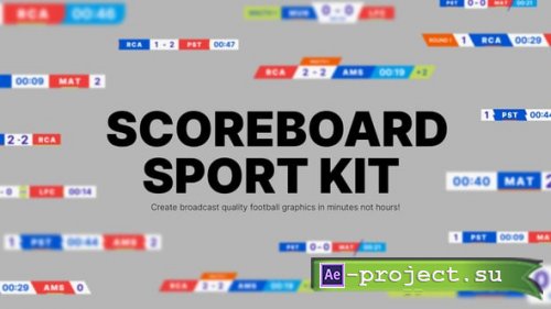 Videohive - Scoreboard Sport Kit - 58674581 - Project for After Effects