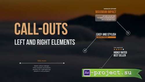 Videohive - Call Outs Light - 60456583 - Project for After Effects