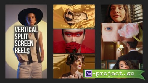 Videohive - Vertical Split Screen Reels - 61574360 - Project for After Effects