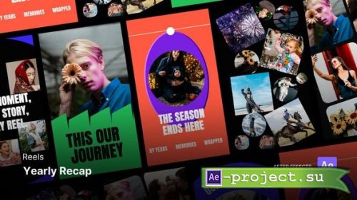 Videohive - Reels - yearly Recap - 61572402 - Project for After Effects