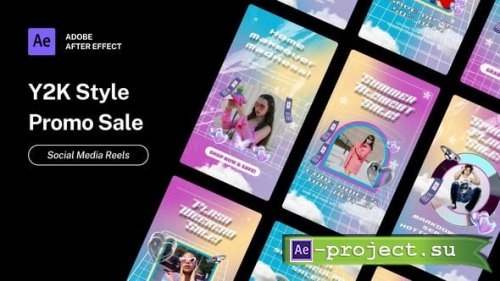 Videohive - Reels - Y2K Style Promo Sale - 61104573 - Project for After Effects