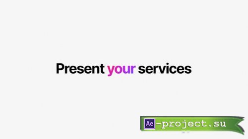 Videohive - Typography - 61587335 - Project for After Effects