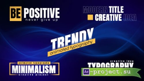 Videohive - Minimal Titles - 61592757 - Project for After Effects