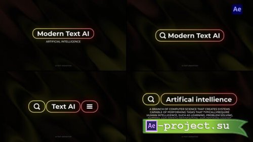 Videohive - AI Text Animation | AE - 61547207 - Project for After Effects