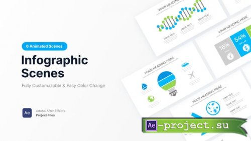 Videohive - Infographics - 61240678 - Project for After Effects
