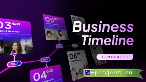 Videohive - Business Timeline - 61597935 - Project for After Effects