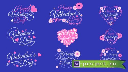 Videohive - Romantic Titles After Effect - 61573155 - Project for After Effects
