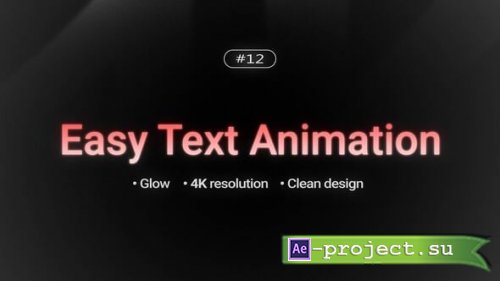 Videohive - Easy Text Animation - 61599360 - Project for After Effects