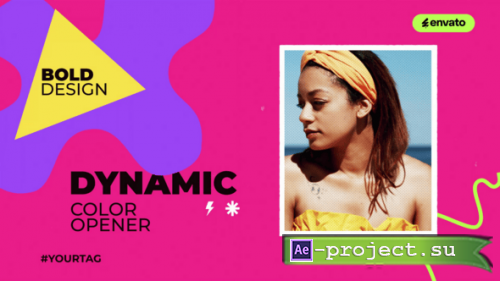 Videohive - Bright Color Opener /Ae - 61617245 - Project for After Effects