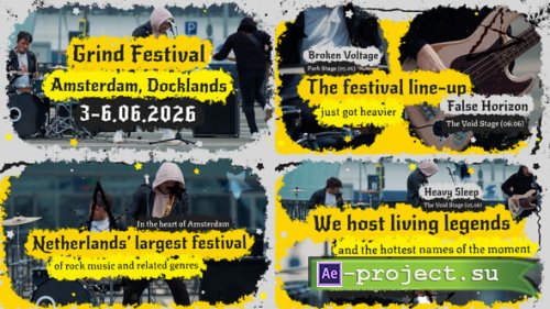Videohive - Rock Music Event Promo | Concert & Festival Opener - 61599489 - Project for After Effects