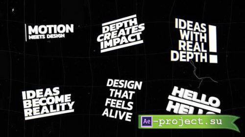 Videohive - Kinetic Titles | After Effects - 61597913 - Project for After Effects