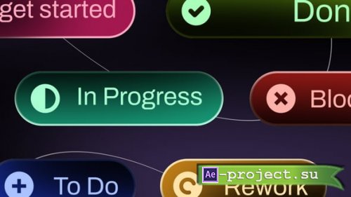 Videohive - UI Tabs | After Effects - 61619672 - Project for After Effects