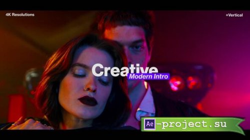 Videohive - Trendy Modern Intro | Minimal Creative Opener | Horizontal & Vertical - 61599853 - Project for After Effects