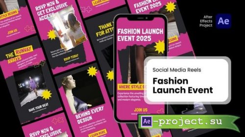 Videohive - Reels - Fashion Launch Event - 61545853 - Project for After Effects