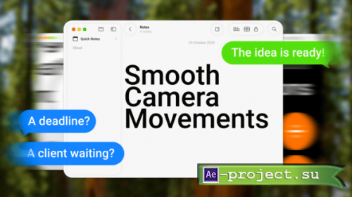 Videohive - Smooth Camera Animation - 61688033 - Project for After Effects