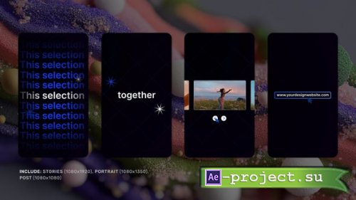 Videohive - Vertical Typography Intro - 61701806 - Project for After Effects