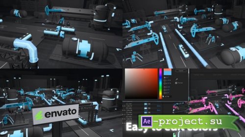 Videohive - Oil Production Technology - 61702578 - Project for After Effects
