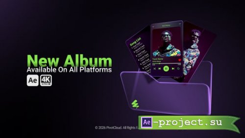 Videohive - Glassy Music Folder Promo - 61706868 - Project for After Effects