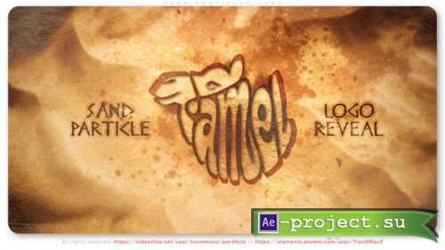 Videohive - Sand Particles Logo - 61678743 - Project for After Effects