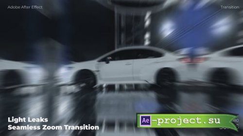 Videohive - Light Leaks Seamless Zoom Transition Preview - 61690266 - Project for After Effects