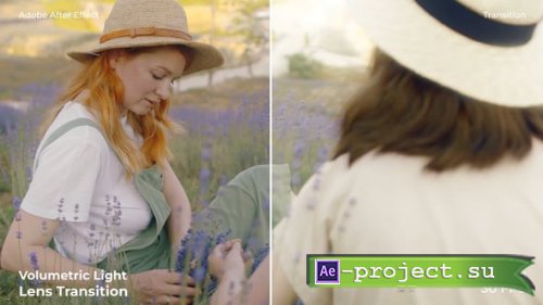 Videohive - Volumetric Light Lens Transition - 61753640 - Project for After Effects