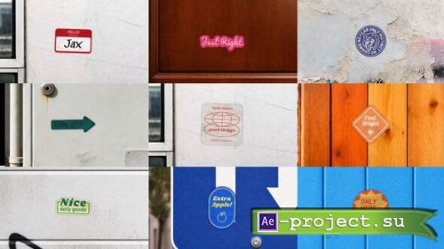 Videohive - Logo Sticker Loop - 61752541 - Project for After Effects