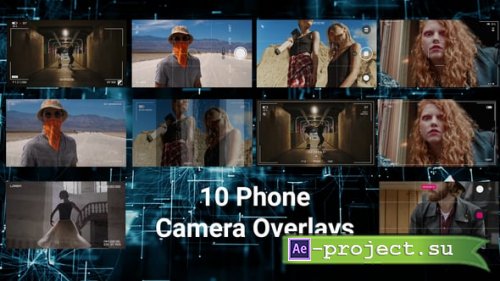 Videohive - Phone Camera Overlays Dr - 61681946 - DaVinci Resolve Templates