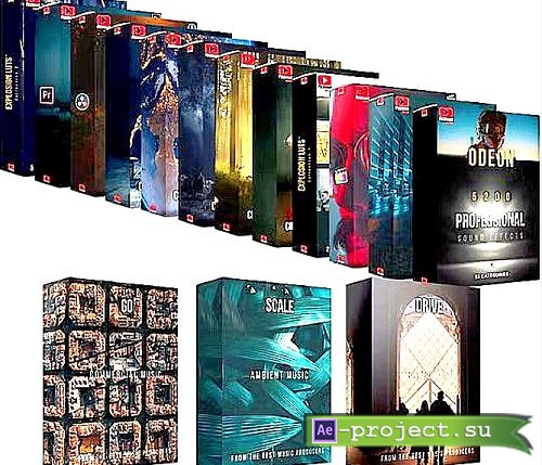 Paramount Motion - All-in-one Creator Bundle NEW [WAV, CUBE, MOTR, PRPROJ, PNG]