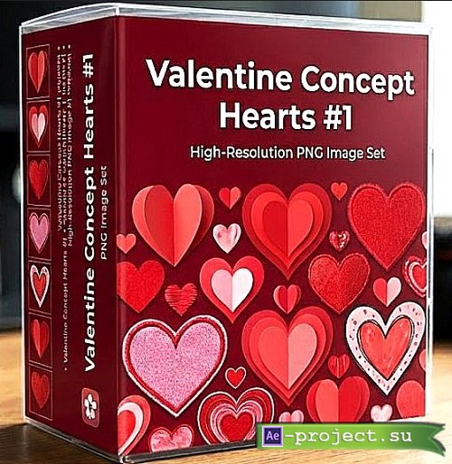 Adobe Stock - Valentine Concept Hearts #1