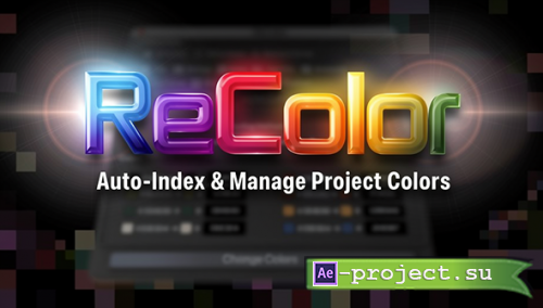 ReColor v1.05 - Aescripts 