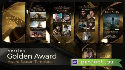 Videohive - Vertical Golden Award Season - 61755288 - Project for After Effects
