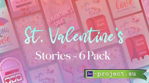 Videohive - Six Valentine's Day Stories - 61799812 - Project for After Effects