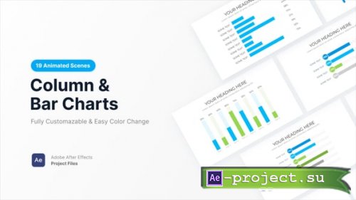 Videohive - Bars & Column Charts - 61207271 - Project for After Effects