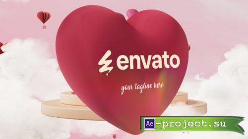 Videohive - Valentines Day Logo - 61799521 - Project for After Effects