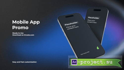 Videohive - Mobile App Promo - 61792127 - Project for After Effects